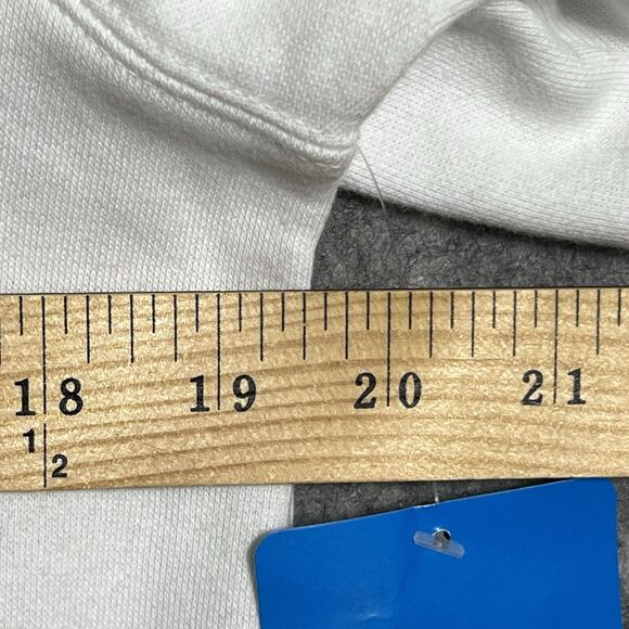 Columbia PFG Hoodie Women’s M Fleece Sweatshirt White Anglers Club Fishing NWT - Picture 6 of 15